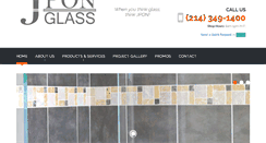 Desktop Screenshot of jponglass.com